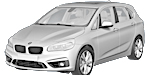 BMW F45 U0713 Fault Code